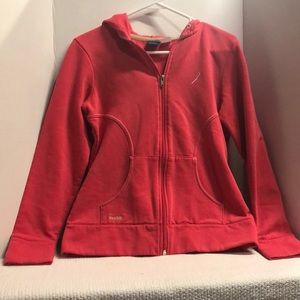 Reebok Slim Fit ZIp Front Hoodie/ Sweatshirt, S